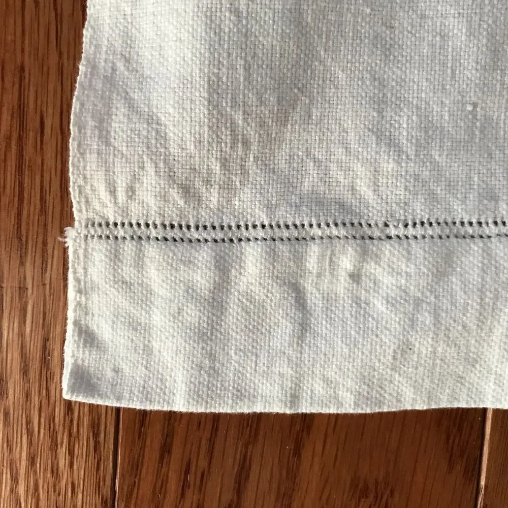 Kitchen Linen Towel Bunny Rabbit  Runner Spring Cross Stitch 22 x 53 Easter